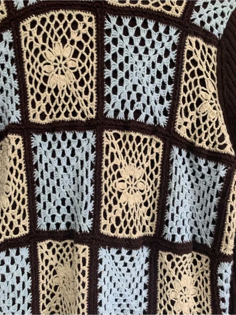Liz Claiborne Brown Knit Sweater with Villager Sport Label